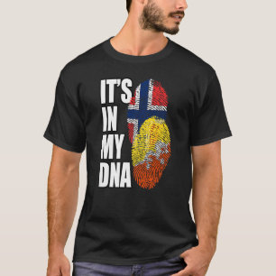 Camiseta Preámbulo del Patrimonio de la Bandera de ADN de N