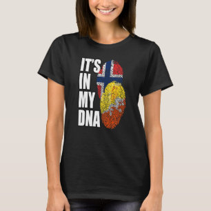 Camiseta Preámbulo del Patrimonio de la Bandera de ADN de N