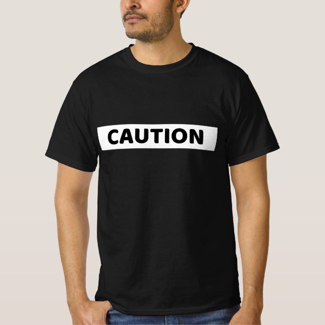 Camiseta Precaución (Anverso)