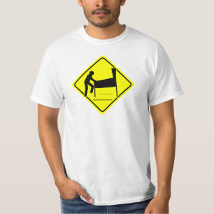 Camiseta PRECAUCIÓN - arcada divertida del jugador XING de