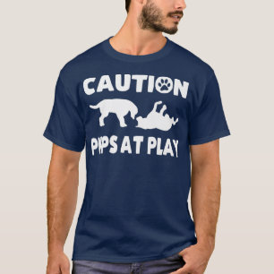 Camiseta Precaución de los usuarios en Play Gay Bear Premi