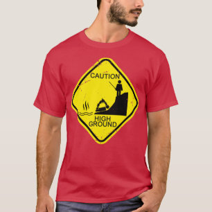 Camiseta Precaución de terreno alto