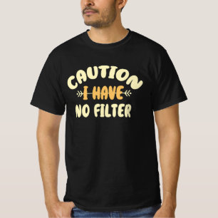 Camiseta Precaución No Tengo Archivo