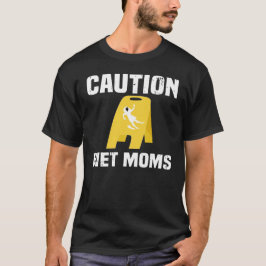 Camiseta Precaución para mamá húmeda