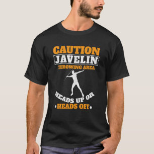 Camiseta Precaución Trazo De Área De Arrojamiento Y Campo J