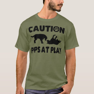 Camiseta Precauciones en juego Orgullo Gay LGBT