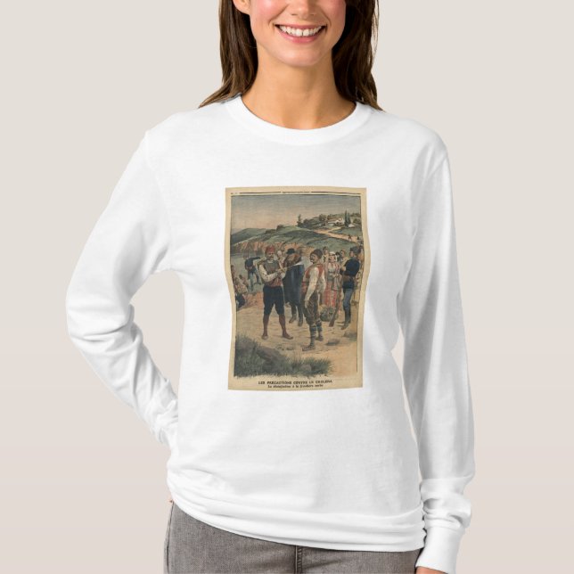 Camiseta Precauciones tomadas para prevenir el cólera (Anverso)