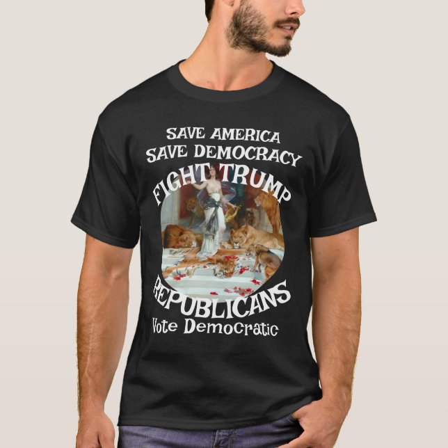 Camiseta Precios de la leche de Trump (Anverso)