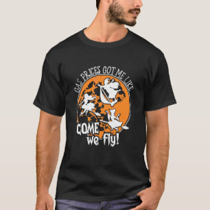 Camiseta Precios del Gas me Llevaron a Como Viene Volamos A