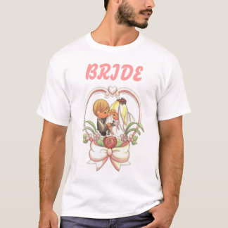 Camiseta Preciosa pareja Boda (1) BRIDE