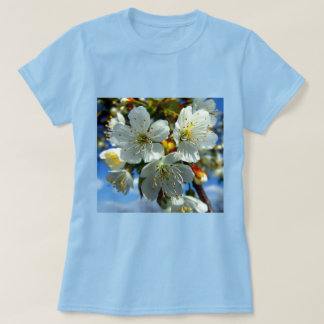 Camiseta Precioso florecimiento de manzana floral 