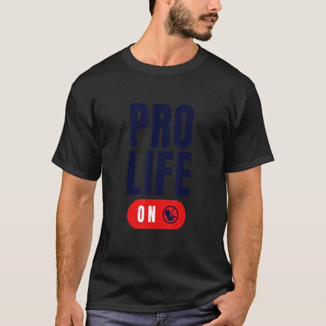 Camiseta Precious Fetus On Switch Activist Pro Life (Anverso)