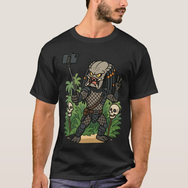 Camiseta Predator Hunt Pics vintage (Anverso)