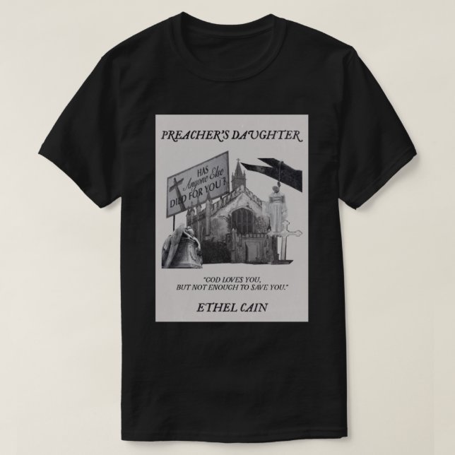 Camiseta Predicación de Ethel Cain (Diseño del anverso)