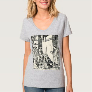 Camiseta Predicación de San Esteban por Fra Angelico