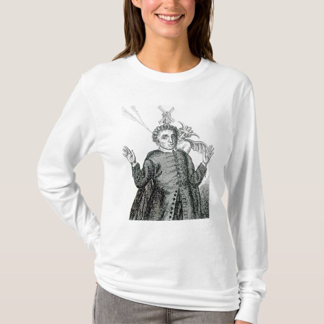 Camiseta Predicador ardiente del ejército de Hugh Peter (Anverso)