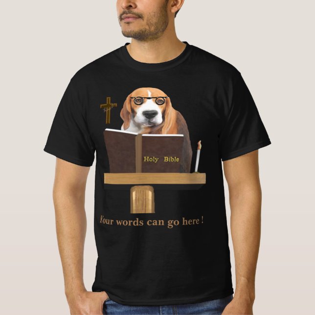 Camiseta Predicador de perros (Anverso)