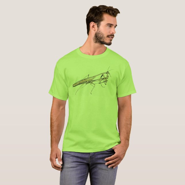 Camiseta Predicador en verdes (Anverso completo)