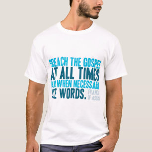 Camiseta Predicar El Evangelio En Todo Momento