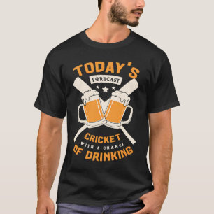 Camiseta Predicción De Cricket Hoy En Día Con La Posibilida