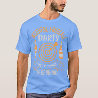 Camiseta Predicción De Darts Weekend Con La Posibilidad De