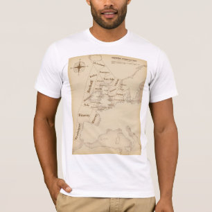 Camiseta Predicción de envío de islas británicas de estilo 