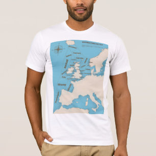 Camiseta Predicción de envío de las Islas Británicas en col
