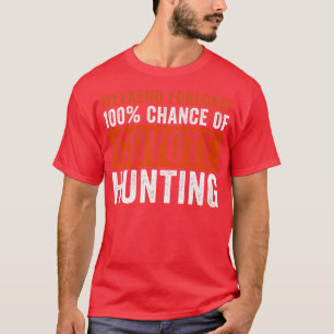 Camiseta Predicción de fin de semana 100 posibilidades de f