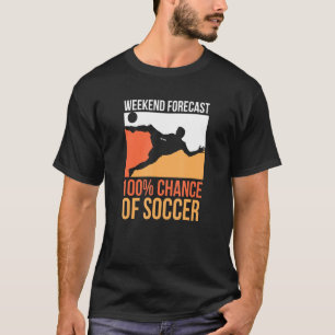 Camiseta Predicción de fin de semana de fútbol playa L 100 
