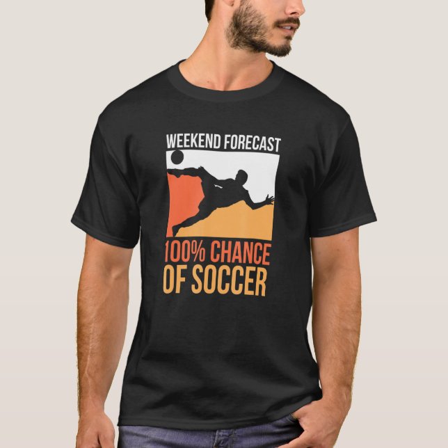 Camiseta Predicción de fin de semana de fútbol playa L 100  (Anverso)