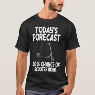 Camiseta Predicción De Hoy 100 Oportunidades De Motociclism
