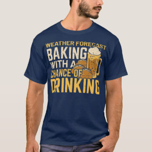 Camiseta Predicción Del Clima A La Vez Con La Posibilidad D