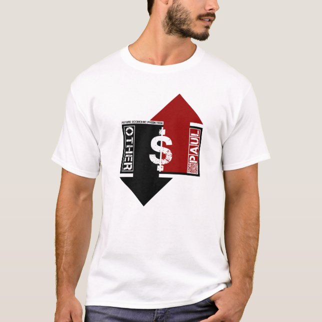 Camiseta Predicción económica futura - Ron Paul (Anverso)