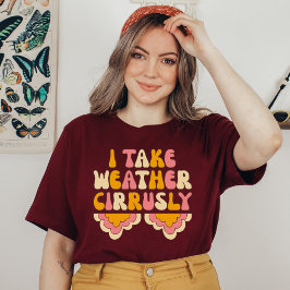 Camiseta Predicción meteorológica, meteorología divertida, 