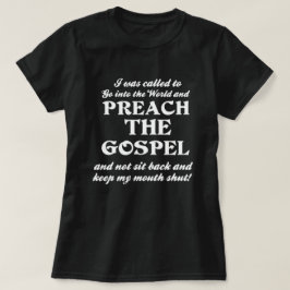 Camiseta Predique el evangelio