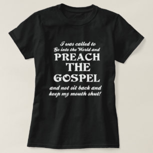 Camiseta Predique el evangelio