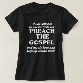 Camiseta Predique el evangelio