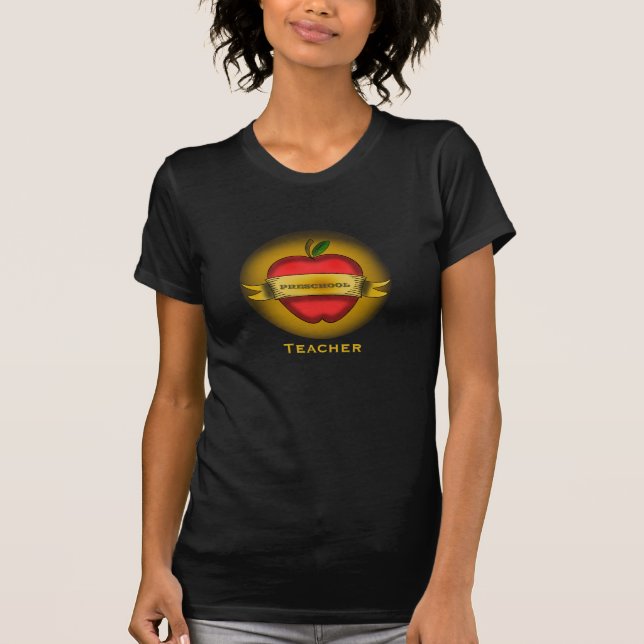 Camiseta preescolar del profesor (Anverso)
