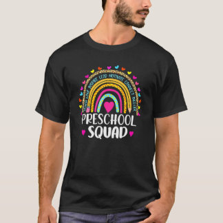 Camiseta Preescolar Pre K Arcoíris Niñas Niños Profesor Equ
