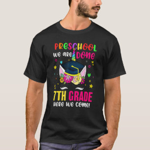 Camiseta Preescolar Se Terminó La Séptima Graduación De Uni