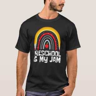 Camiseta PREESCUELA ES MI JAM First Day Back to School Teac