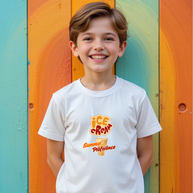 Camiseta preferencia de verano por los helados (Subido por el creador)
