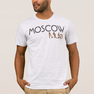Camiseta preferida de la bebida de la mula de