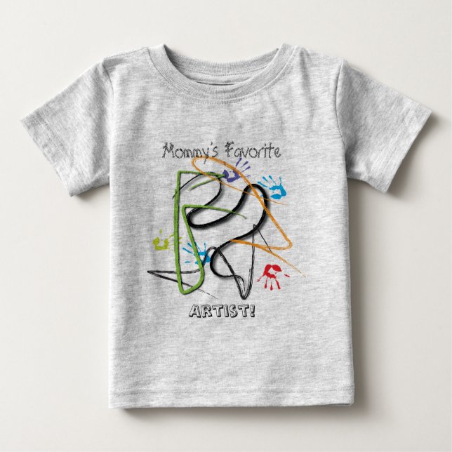 Camiseta preferida del artista de la mamá (Anverso)