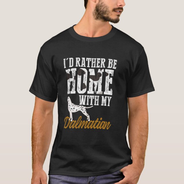 Camiseta Preferiría Estar En Casa Con Mi Divertido Amor Per (Anverso)