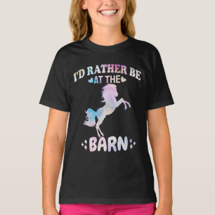Camiseta Preferiría Estar En El Barn