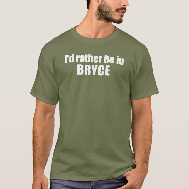 Camiseta Preferiría Estar En El Parque Nacional Del Cañón B (Anverso)