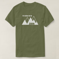 Preferiría Estar En El Parque Nacional Zion Montañ