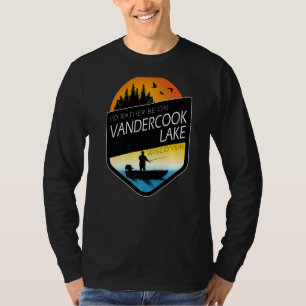 Camiseta Preferiría Estar En La Pesca De Vandercooking