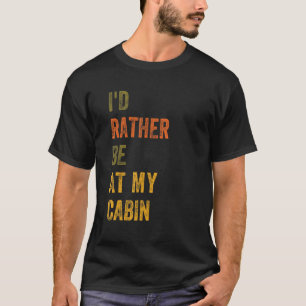 Camiseta Preferiría Estar En Mi Cabina